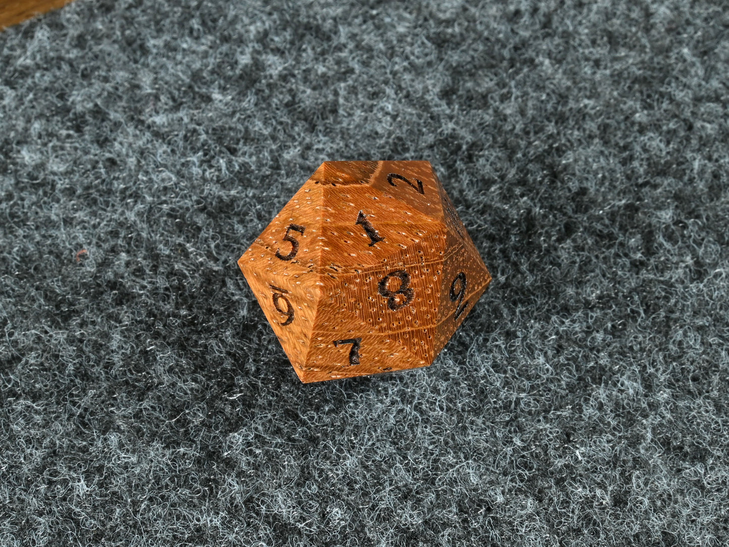 Jatoba wood spindown d20