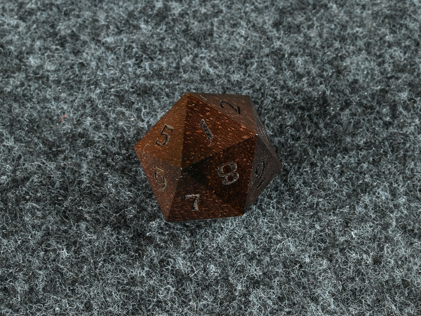 Katalox wood spindown d20