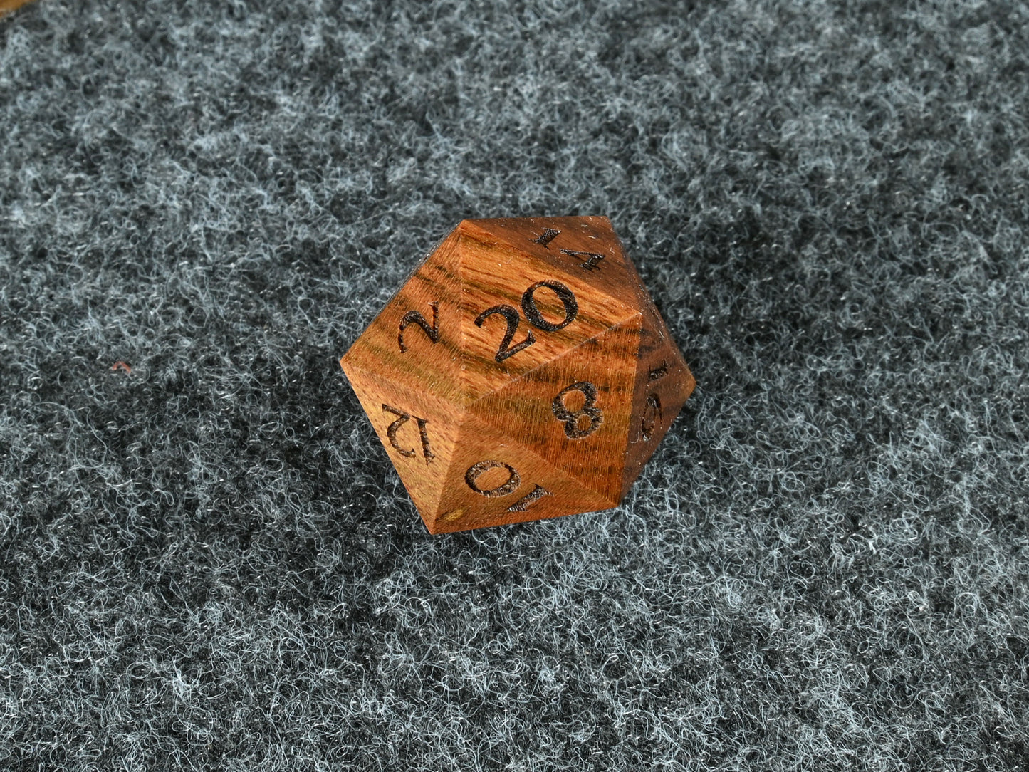Black Poisonwood d20 for dnd rpg