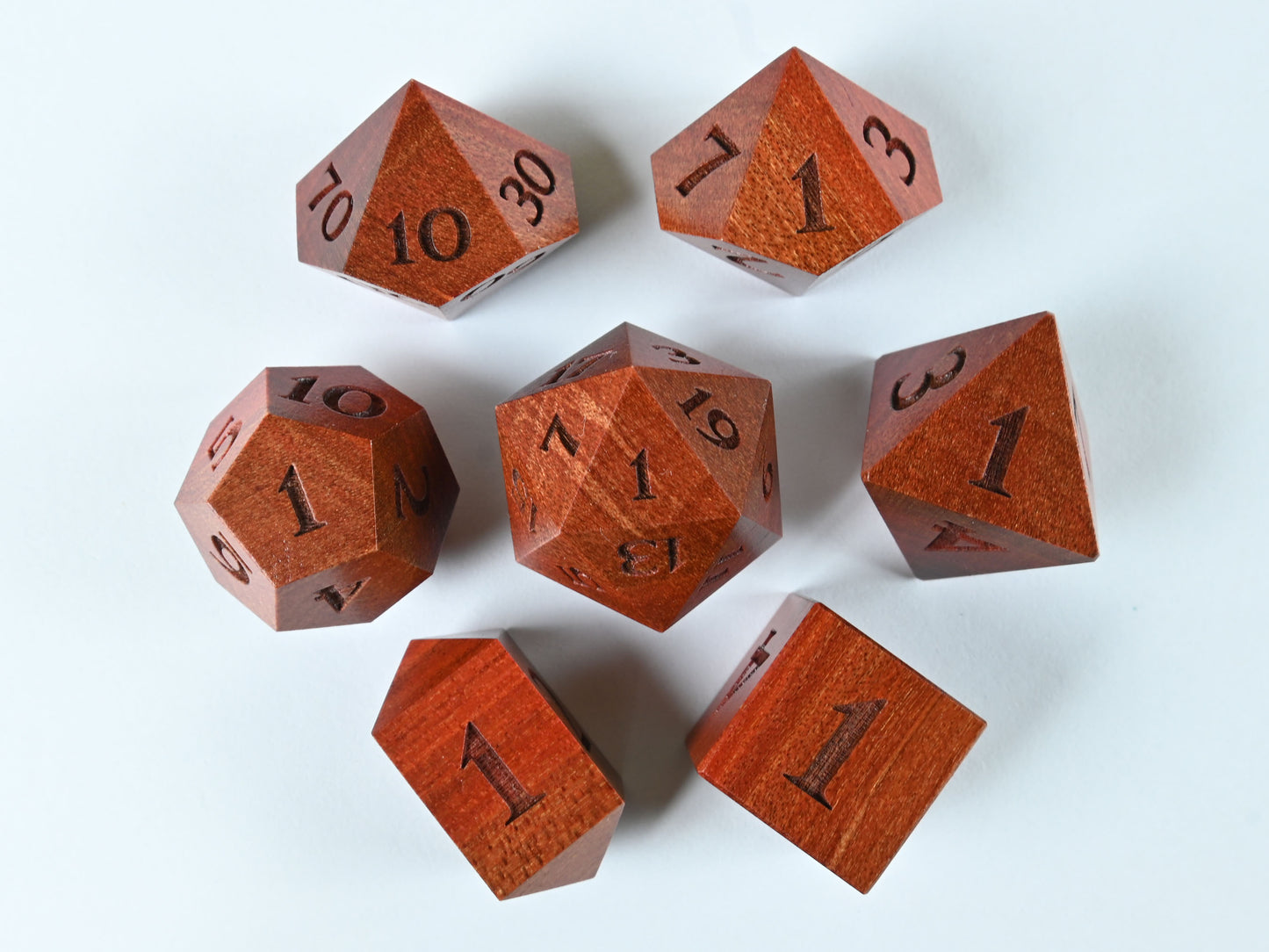 Redheart Dice set for dnd rpg