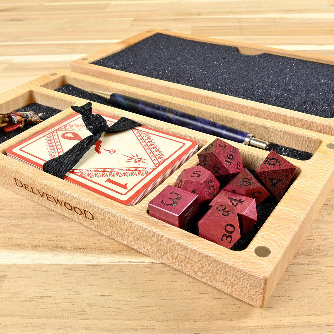 Dice Box Game Accessories / Dungeons and Dragons Wooden Box shops