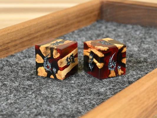 Blood curse cholla wood 2d6 dice