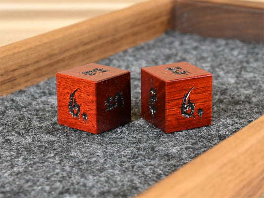 Bloodwood 2d6 dice