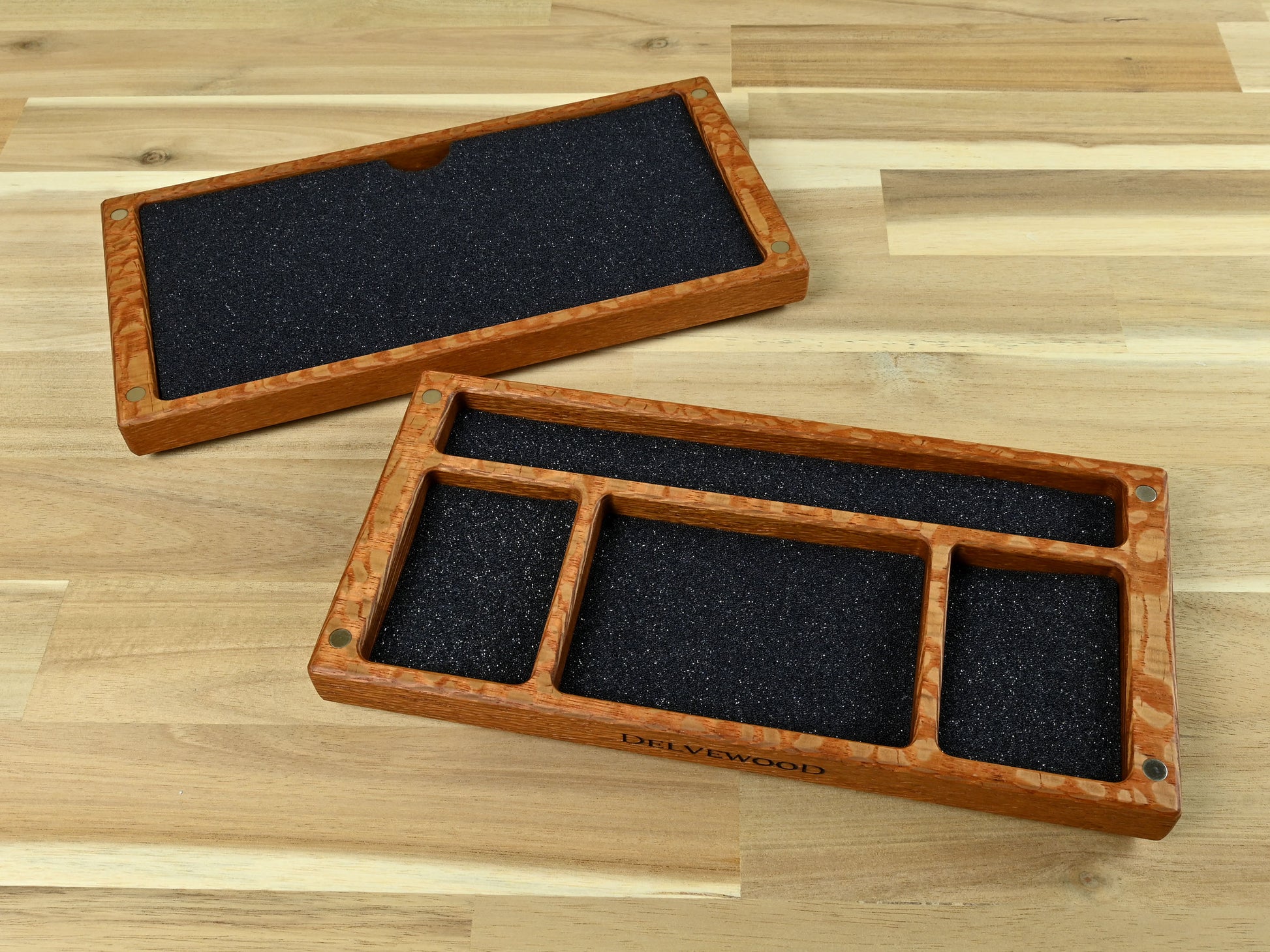 Lacewood Delver's kit dice box and tray for dnd rpg