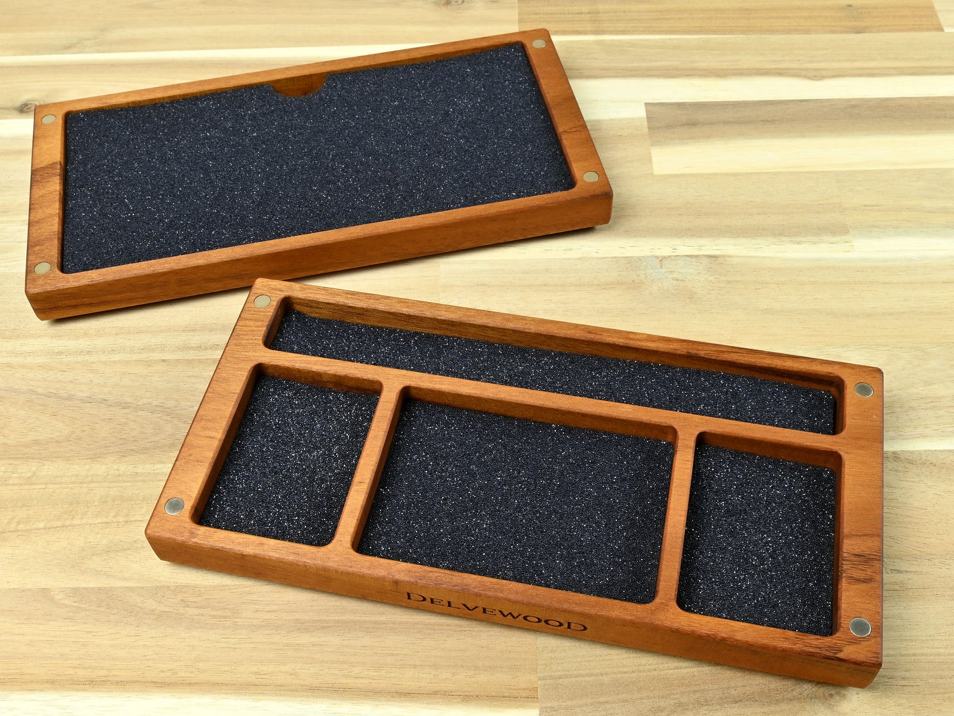 Goncalo Alves Delver's kit dice box and tray for dnd rpg