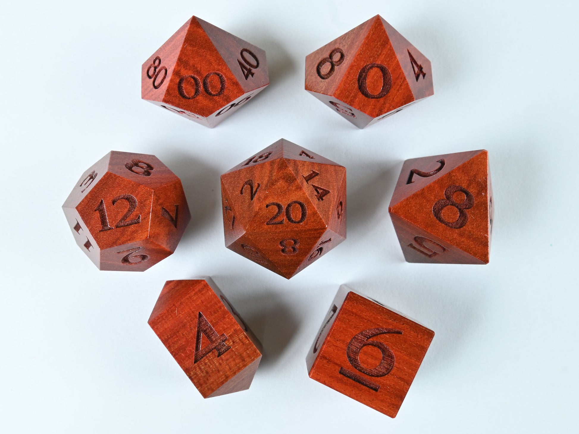 Redheart Dice set for dnd rpg